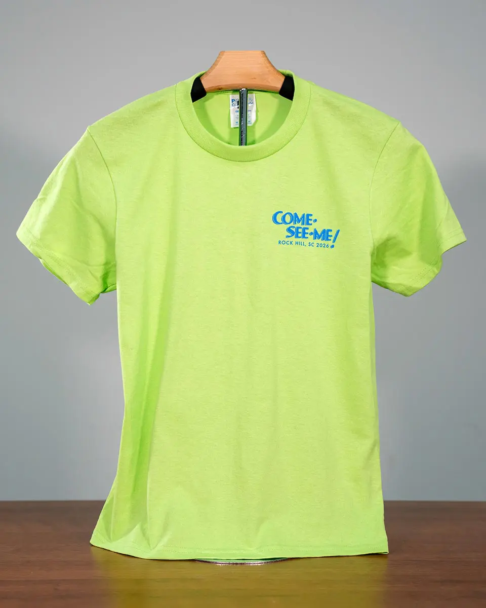 Come-See-Me-Souvenirs-2026-Youth-Key-Lime-T-Shirt-front
